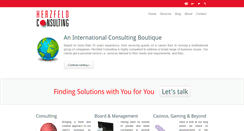 Desktop Screenshot of herzfeld-consulting.com